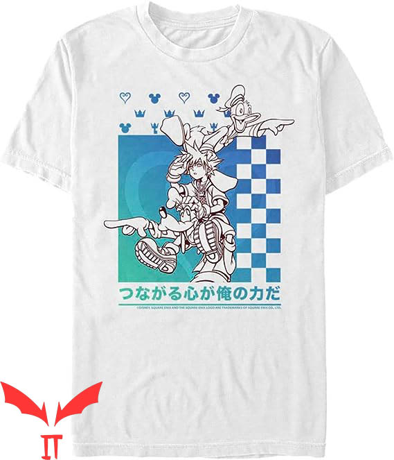 Disney Friends T-shirt Kingdom Hearts Power Friends T-shirt Disney Friends T-shirt Kingdom Hearts Power Friends T-shirt