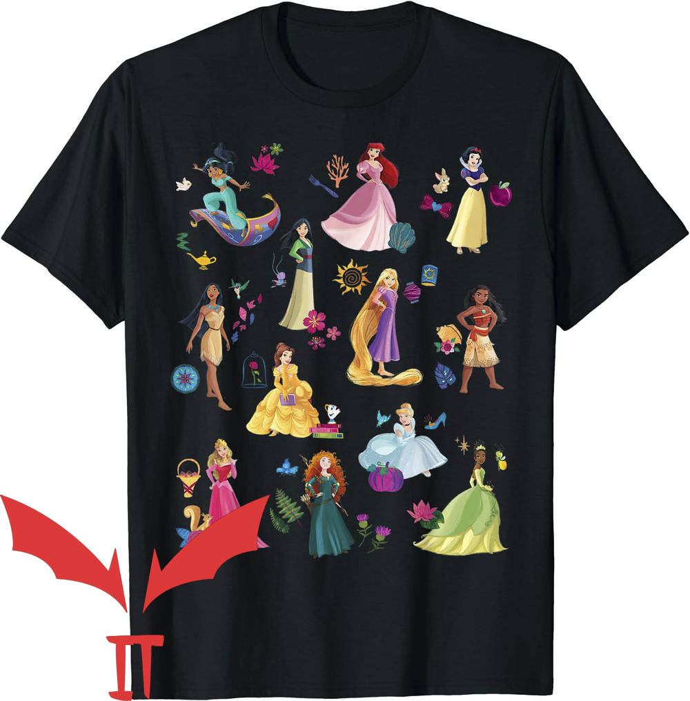 Disney Jersey T-Shirt Disney Princess Magical Disney Jersey T-Shirt Disney Princess Magical