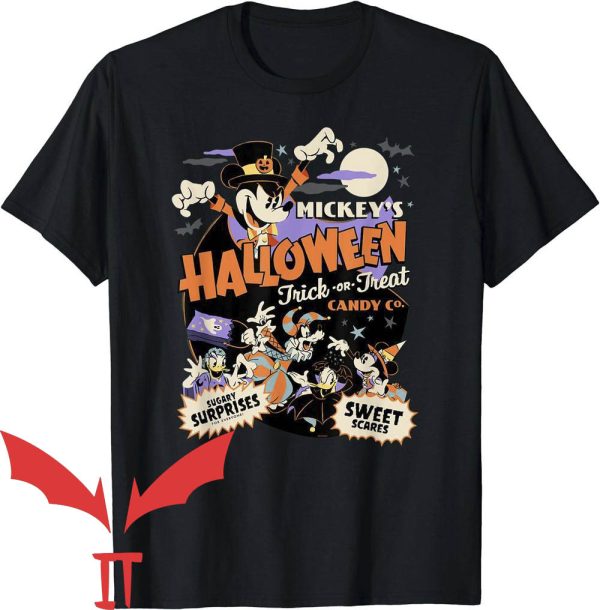 Disney Jersey T-Shirt Mickey’s Halloween Trick Or Treat