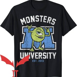 Disney Jersey T-Shirt Monsters University Mike Graphic