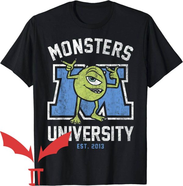 Disney Jersey T-Shirt Monsters University Mike Graphic