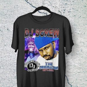 Dj Screw Vintage T-shirt For Hip Hop Fans – Apparel, Mug, Home Decor – Perfect Gift For Everyone