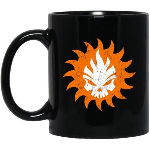 Do It with Dan Fire Skull Mug