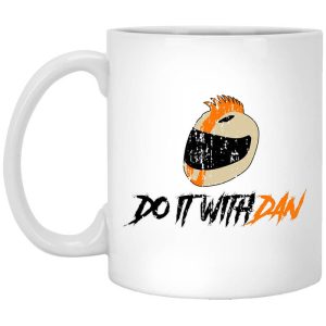 Do It with Dan Mohawk Helmet Mug