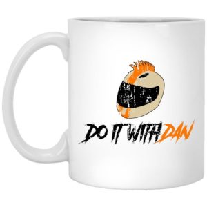 Do It with Dan Mohawk Helmet Mug 3