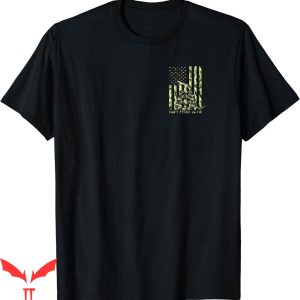 Dont Tread On Me T-Shirt Camo American Flag Classic