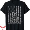 Dont Tread On Me T-Shirt Camo American Flag Snake