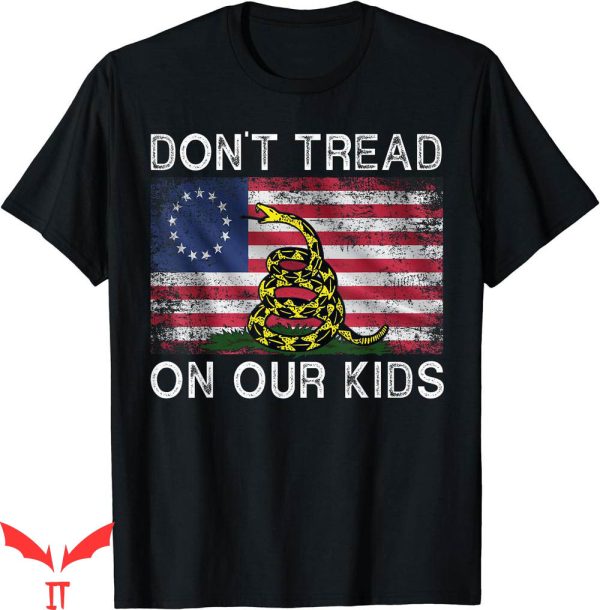 Dont Tread On Me T-Shirt Vintage American Flag