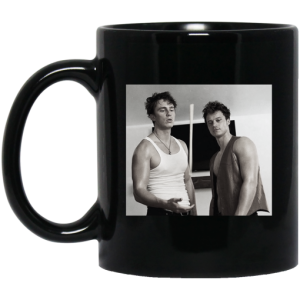 Drew Starkey and Rudy Pankow JJ Outer Banks Vintage Mug 3