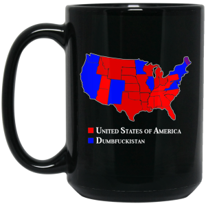 Dumbfuckistan Election Map – Republican Edition Mug