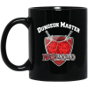 Dungeon Master Nat 20 DnD D20 Dungeons Dragons 11 15 oz Mug