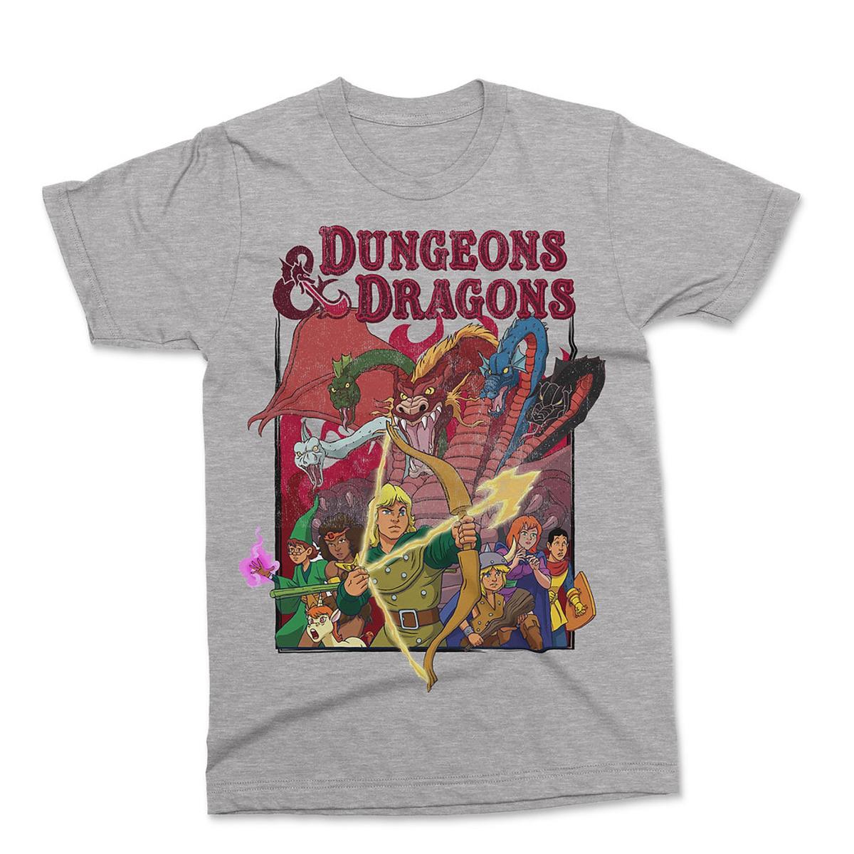 Dungeons And Dragons Cartoon Style T-shirt - Apparel, Mug, Home Decor - Perfect Gift For Everyone Dungeons And Dragons Cartoon Style T-shirt - Apparel, Mug, Home Decor - Perfect Gift For Everyone