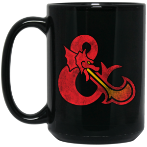 Dungeons & Dragons DND Logo Mug