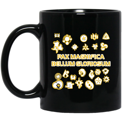 Duotone Faction Symbols Pax Magnifica Bellum Gloriosum Twilight Imperium Mug Duotone Faction Symbols Pax Magnifica Bellum Gloriosum Twilight Imperium Mug