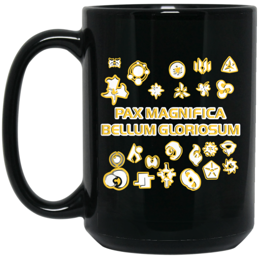 Duotone Faction Symbols Pax Magnifica Bellum Gloriosum Twilight Imperium Mug Duotone Faction Symbols Pax Magnifica Bellum Gloriosum Twilight Imperium Mug