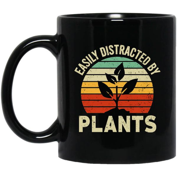 Easily Distracted By Plants Mug