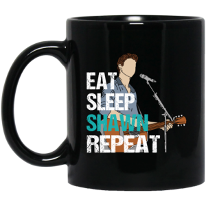 Eat Sleep Shawn Repeat Mug 3