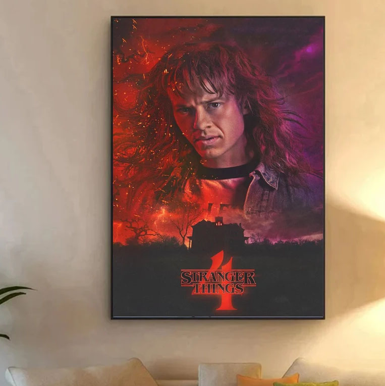Eddie Munson Stranger Things Season 4 Poster Eddie Munson Stranger Things Season 4 Poster