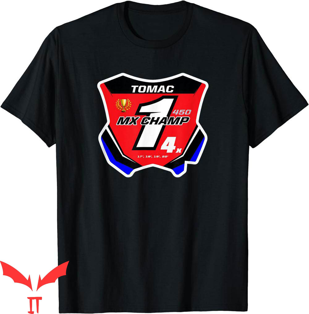 Eli Tomac T-Shirt ET3 2022 Championship Number Plate Eli Tomac T-Shirt ET3 2022 Championship Number Plate