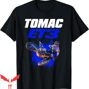Eli Tomac T-Shirt ET3 3 2022 Motorcycle Racer Star Racing