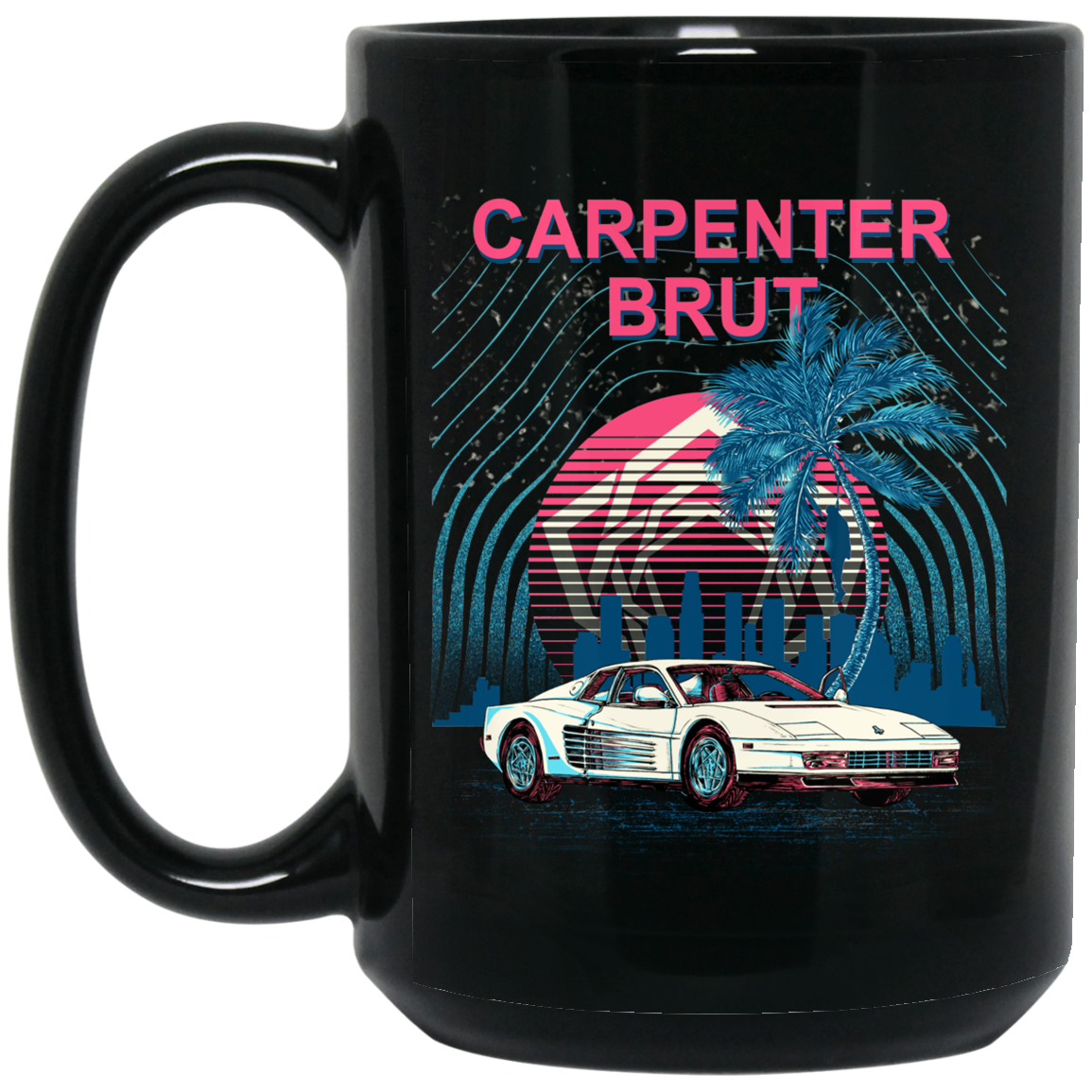 Enamri Carpenter Brut Summer Tour 2019 Classic Mug Enamri Carpenter Brut Summer Tour 2019 Classic Mug
