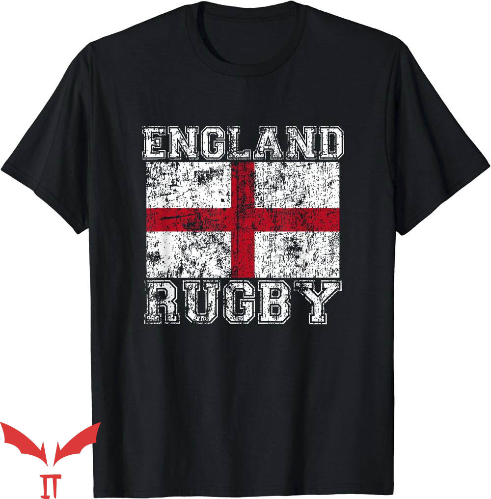 England Rugby T-Shirt England Flag England Jersey NFL
