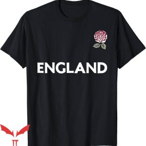 England Rugby T-Shirt Vintage Rose Crest T-Shirt NFL