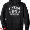 Essentials 1977 Hoodie Vintage Born In Classic Birthday