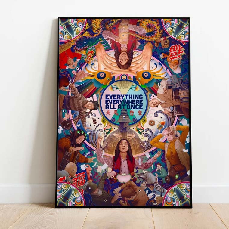 Everything Everywhere All At Once Print 2022 Poster Everything Everywhere All At Once Print 2022 Poster