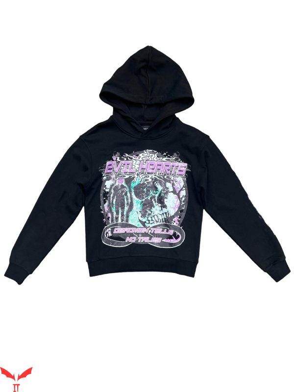 Evil Hearts Club Hoodie EHC Deadmen Tells No Tales