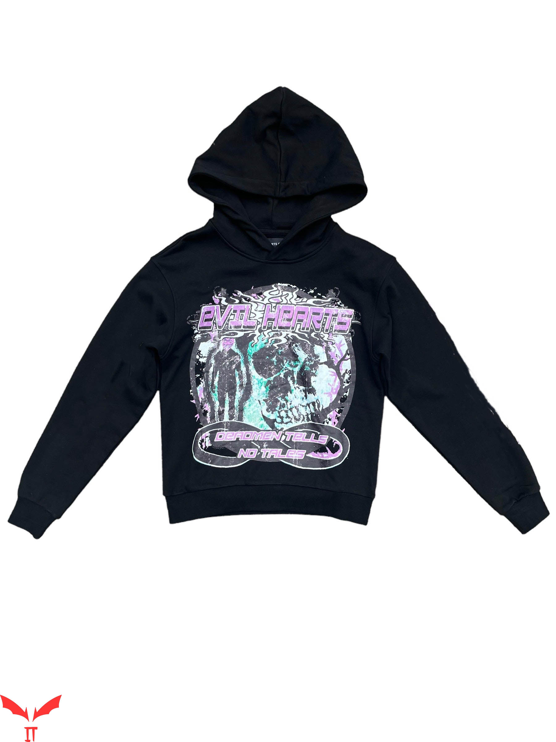 Evil Hearts Club Hoodie EHC Deadmen Tells No Tales Evil Hearts Club Hoodie EHC Deadmen Tells No Tales