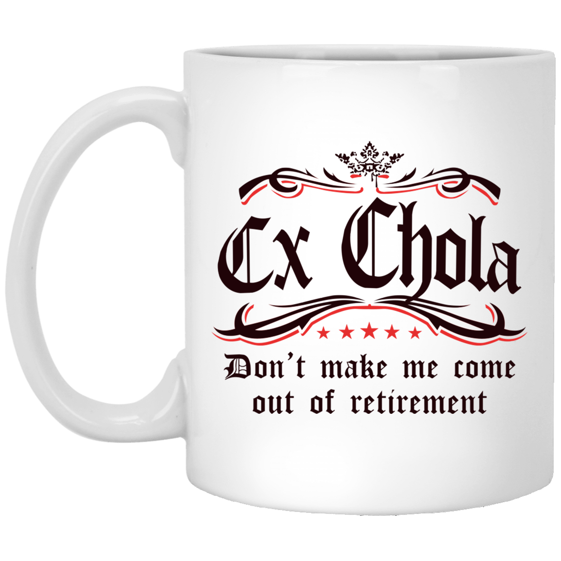 Ex Chola White Mug Ex Chola White Mug