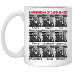 Expressions Of Captain Holt Mug
