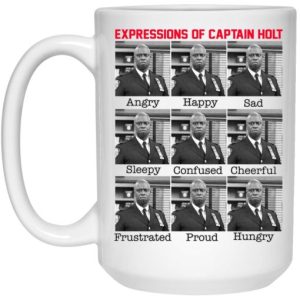 Expressions Of Captain Holt Mug 3