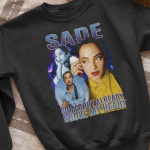 Famous Singer Sade Adu 90s Vintage Sweatshirt Gifts For Fan – Apparel, Mug, Home Decor – Perfect Gift For Everyone