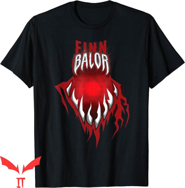 Finn Balor T-Shirt WWE Logo Mouth Wrestling Event Sports