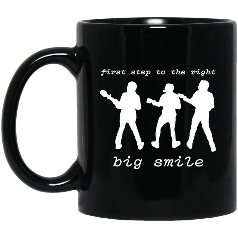 First Step To The Right Big Smile Vulfpeck Mug First Step To The Right Big Smile Vulfpeck Mug