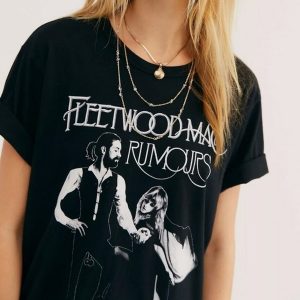 Fleetwood Mac T Shirt Vintage Rumour – Apparel, Mug, Home Decor – Perfect Gift For Everyone