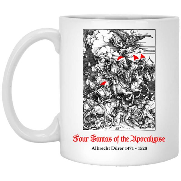 Four Santas Of The Apocalypse Albrecht D�rer 1471 1528 Mug