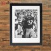 Franco Harris Autographed Signed Best Poster