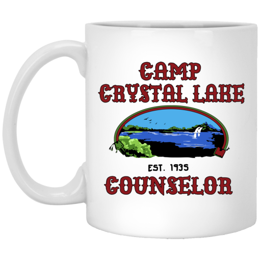 Friday The 13th Camp Crystal Lake Counselor Girls Ringer Mug Friday The 13th Camp Crystal Lake Counselor Girls Ringer Mug