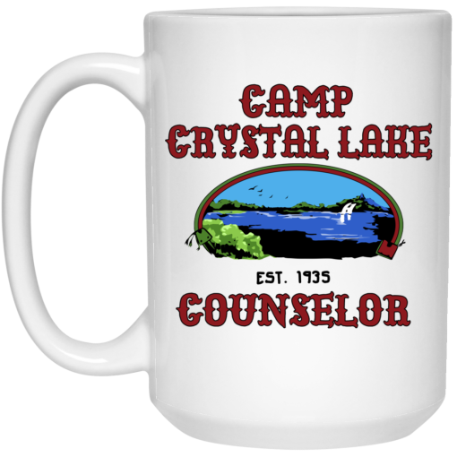 Friday The 13th Camp Crystal Lake Counselor Girls Ringer Mug Friday The 13th Camp Crystal Lake Counselor Girls Ringer Mug