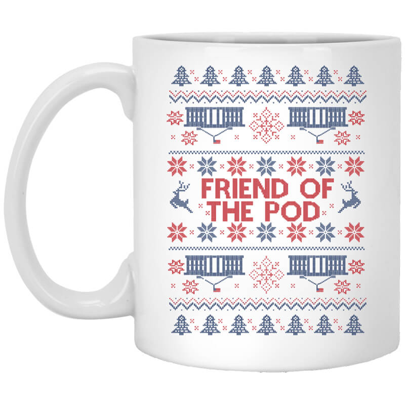 Friend Of The Pod Holiday Sweater Mug Friend Of The Pod Holiday Sweater Mug