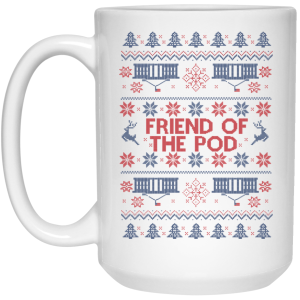 Friend Of The Pod Holiday Sweater Mug