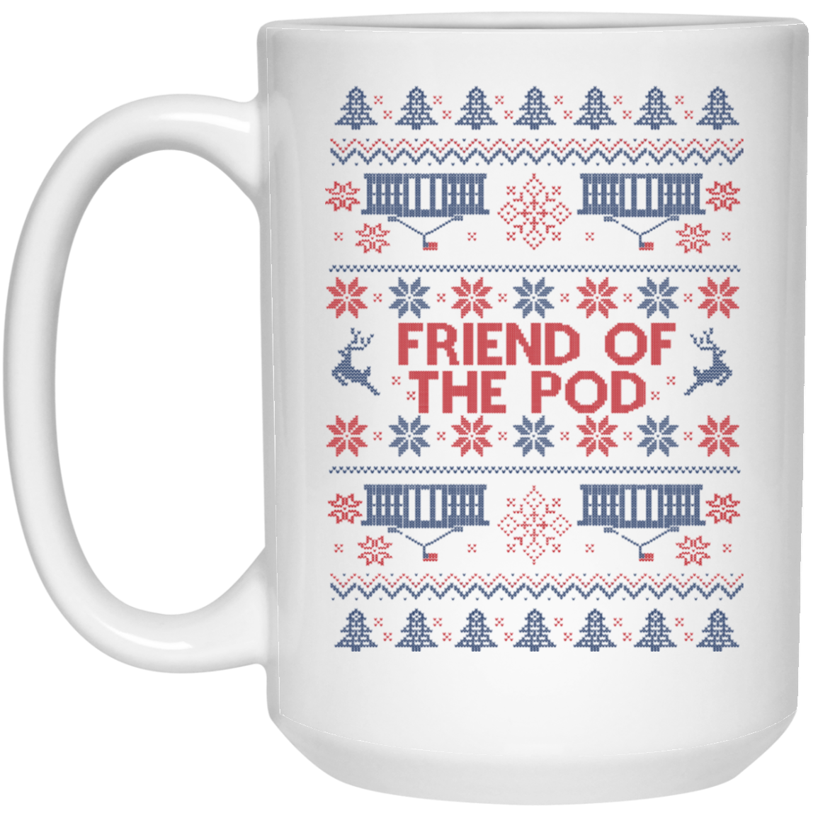 Friend Of The Pod Holiday Sweater Mug Friend Of The Pod Holiday Sweater Mug
