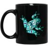 Frog Pacific Northwest Native American Indian Style Art Mug
