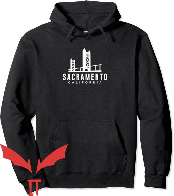 From Oakland To Sactown Hoodie Sacramento Tower Bridge