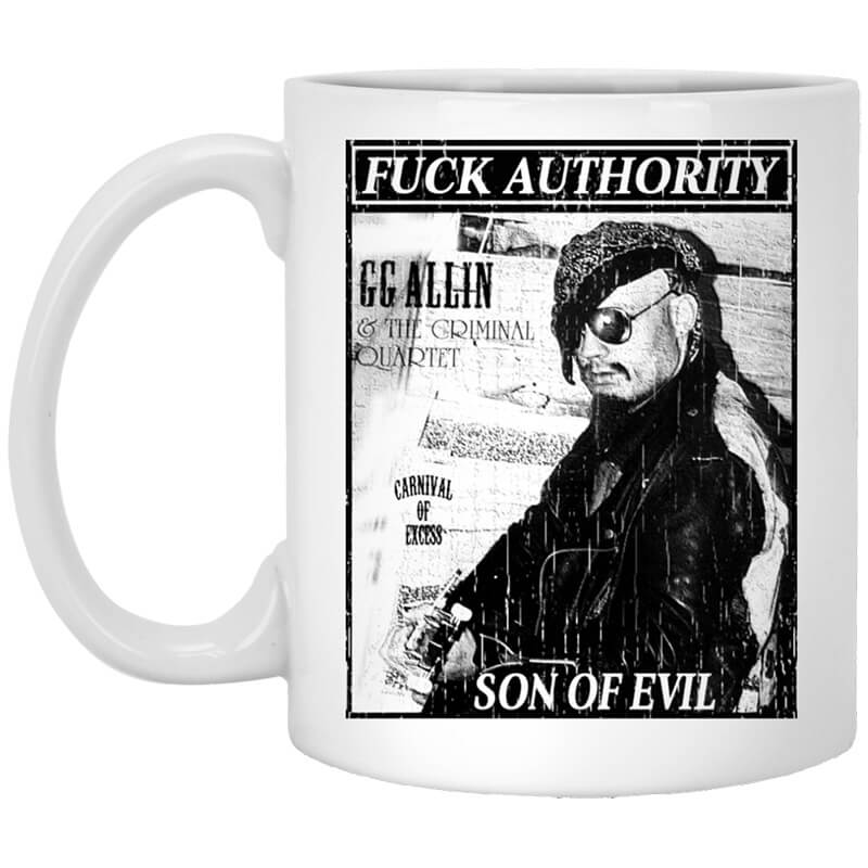 Fuck Authority Son Of Evil Mug Fuck Authority Son Of Evil Mug
