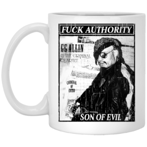Fuck Authority Son Of Evil Mug 3