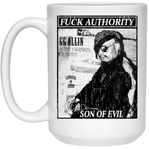 Fuck Authority Son Of Evil Mug Fuck Authority Son Of Evil Mug